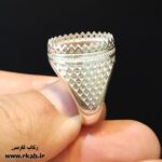انگشتر نقره الیگودرز رکاب فارسی