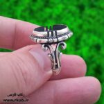رکاب نقره مردانه بیرجند رکاب فارسی
