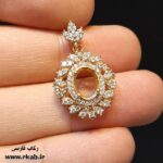 مدال طلاروس رنگ ثابت رکاب فارسی
