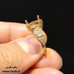 رکاب زنانه طرح طلا رکاب فارسی