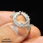 رکاب نقره جواهر پازوکی رکاب فارسی