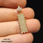 مدال طلاروس طرح طلا رکاب فارسی