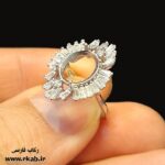 انگشتر نقره زنانه رعنا عیار 925 ابکاری طلا در فروشگاه رکاب فارسی