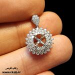 مدال نقره فیدان زنانه عیار 925 در فروشگاه رکاب فارسی