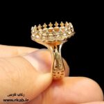انگشتر طلاروس سیاوش فروشگاه رکاب فارسی