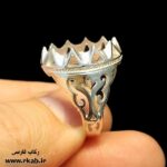 انگشتر مردانه نقره سیروان فروشگاه رکاب فارسی