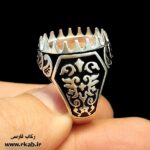 رکاب مردانه هیراد نقره 925 فروشگاه رکاب فارسی