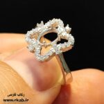 رکاب نقره زنانه لاریسا عیار 925 در فروشگاه رکاب فارسی