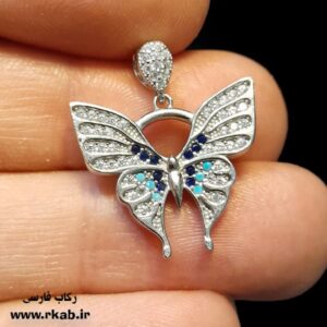 گردنبند نقره فریال زنانه عیار 925 فروشگاه رکاب فارسی