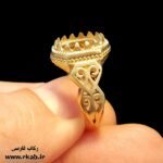 رکاب طلاروس مدل لیسار رکاب فارسی