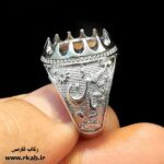 رکاب بدل طرح طلاسفید رکاب فارسی