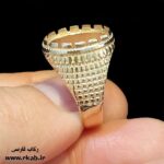 رکاب انگشتر خاص طلاروس رکاب فارسی