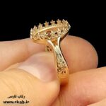 رکاب زنانه طلاروس اپال رکاب فارسی