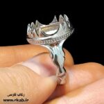 رکاب نقره طرح استیل رکاب فارسی