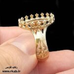 رکاب طلاروس مردانه آفرینش رکاب فارسی