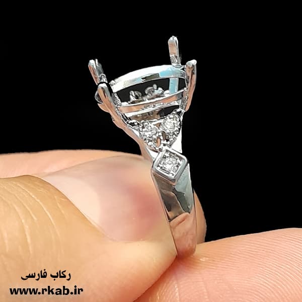 رکاب زنانه بدل جمره رکاب زنانه بدل جمره طرح طلاسفید رکاب فارسی