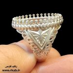 رکاب نقره مردانه آشیانه رکاب فارسی
