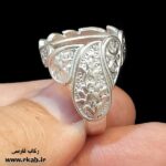 رکاب انگشتر روکش نقره رکاب فارسی