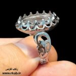 رکاب طرح طلاسفید سپیدار رکاب فارسی