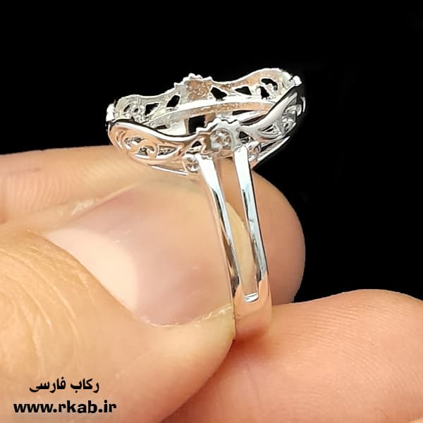 رکاب روکش نقره اوزن رکاب روکش نقره اوزن رکاب فارسی