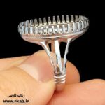 رکاب طرح طلاسفید ترکمن رکاب فارسی