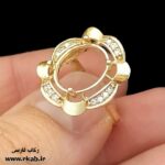 رکاب طلاروس زنانه شیدا رکاب فارسی