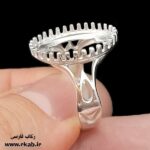 رکاب روکش نقره بصره مدل مردانه رکاب فارسی