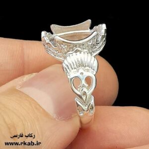 رکاب روکش نقره تای مدل مردانه رکاب فارسی