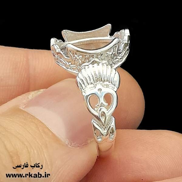 رکاب روکش نقره تای رکاب روکش نقره تای مدل مردانه رکاب فارسی