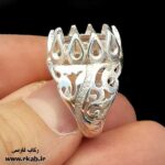 رکاب روکش نقره گهرو مدل مردانه رکاب فارسی