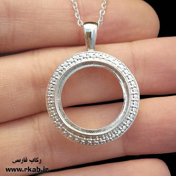مدال روکش نقره تشان مدال روکش نقره تشان مناسب سنگ و رزین رکاب فارسی