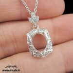 مدال روکش نقره کارچان رکاب فارسی