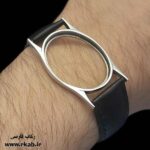 دستبند مان استیل سرکان رکاب فارسی