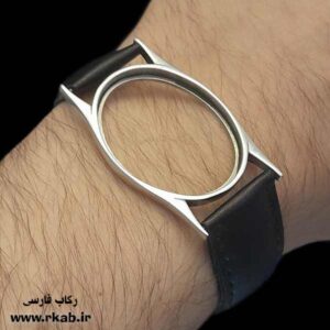 دستبند مان استیل سرکان رکاب فارسی