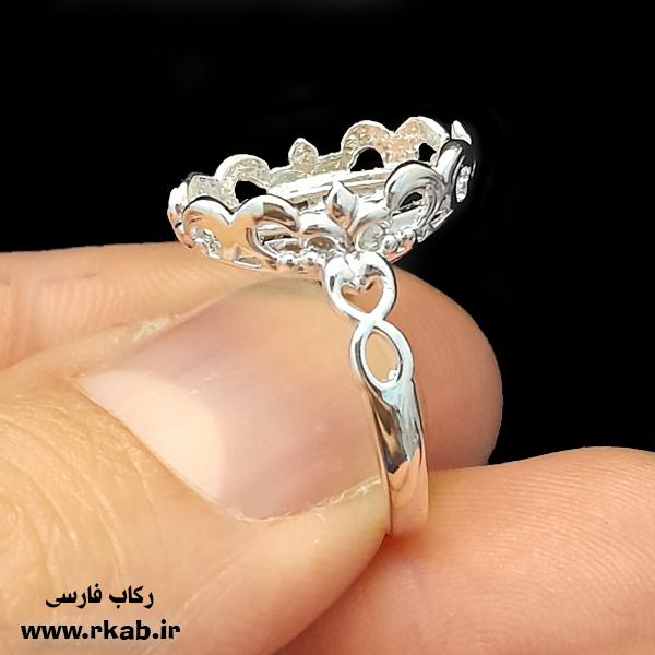 رکاب روکش نقره صدف رکاب روکش نقره صدف رکاب فارسی