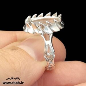 رکاب روکش نقره قهاوند مدل مردانه رکاب فارسی