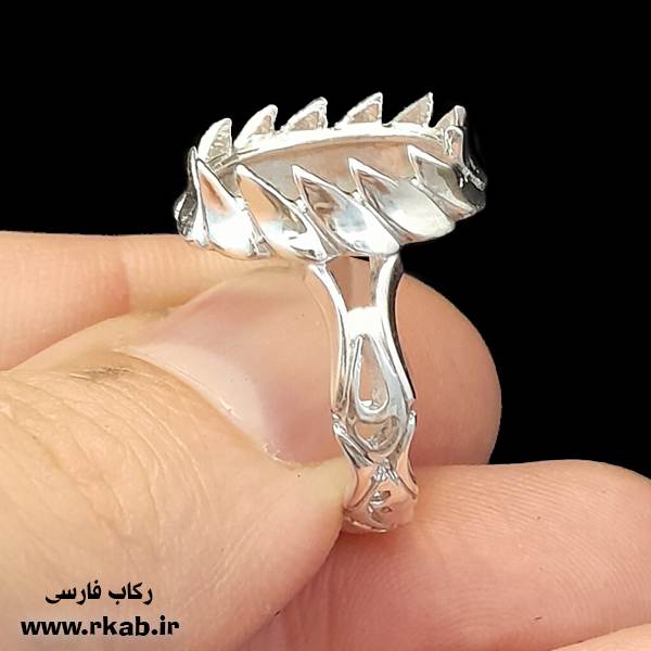 رکاب روکش نقره قهاوند رکاب روکش نقره قهاوند مدل مردانه رکاب فارسی