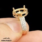 رکاب طلاروس زنانه زنگنه رکاب فارسی