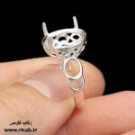 رکاب روکش نقره کهلا مدل زنانه رکاب فارسی